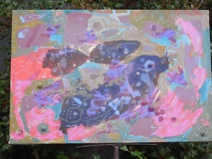 ORIGINAL ART HOLLAND GERMANY AMERICA PARIS FRANCE RUSSIA SAUDIA ARABIA LONDON - Picture 1 of 8