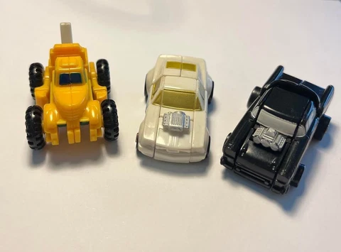 Transformers G1 1989 MICROMASTERS Big Daddy,Trip-Up & Slow Poke Cover