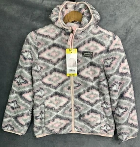Eddie Bauer Girls Youth Fleece Jacket – Magenta, Size 7/8 - Picture 1 of 11