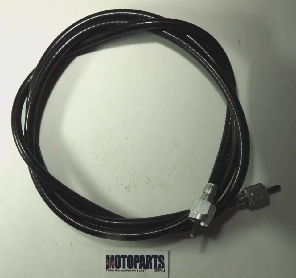 Speedo Cable, 68-72 Triumph 250, 68-74 T100, 68-72 BSA Unit Singles (571-63A) Foto 1 de 1
