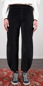 Tibi Stretch Samt Brancusi Hose - schwarz 26" Schrittlänge $ 395 - Bild 1 von 13