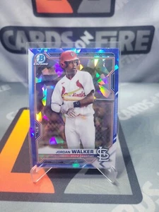 JORDAN WALKER #BCP-146 - 2021 BOWMAN ZAFFIRO CROMATO - RC ROOKIE - Foto 1 di 2