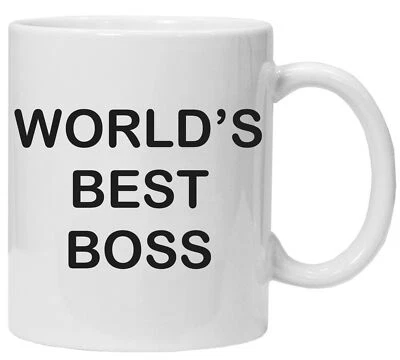 World's Best Boss Coffee Tasse Originale/Cadeau Anniversaire/Fête des Pâques/... - Photo 1/4