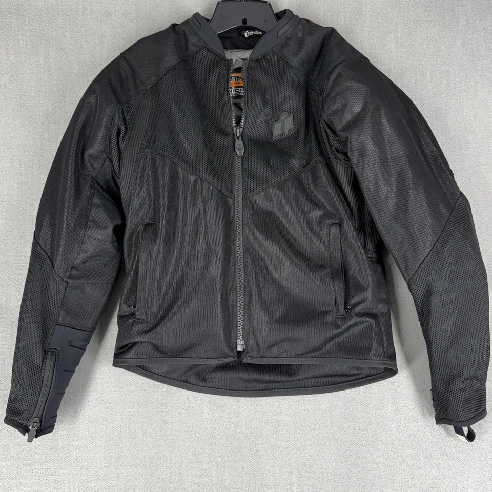 Icon Anthem 2 Mujer’s S Chaqueta de Motocicleta Montar Acolchada Malla Forro Cremallera D30 Armadura Foto 1 de 4