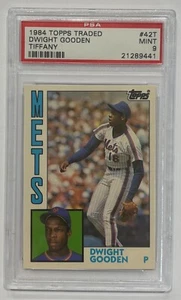 1984 Topps Traded Tiffany Dwight Gooden #42T (RC) PSA 9 - Picture 1 of 2