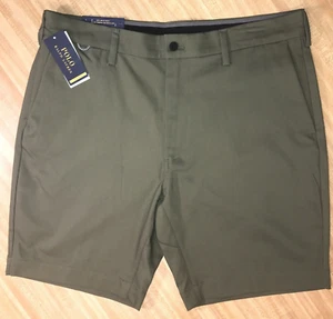 $138 Polo Ralph Lauren Mens  Stretch Slim Fit, SHORTS, Olive Green, 36W - Picture 1 of 16