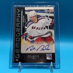 Petr Prucha - 2006-07 Upper Deck Black Diamond Gemography #G-PP Autograph - NYR - Picture 1 of 2