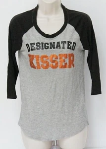 Baltimore Orioles Designated Kisser Victoria Secret Pink Women's Small Shirt - Picture 1 of 3