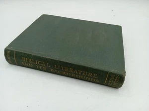 Biblical Literature And It's Backgrounds By John Robertson MacArthur 1936... - Picture 1 of 6