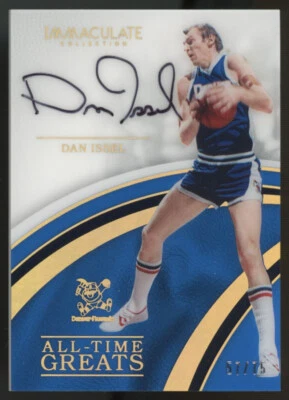 Immaculate Dan Issel All-Time Greats 2016-17 automático/75 #ATG-DI Foto 1 de 2