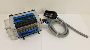 Festo CPV10 Valve Manifold w/ CPV10-GE-MP-8, (3) 161414, (2) 161415, 161416 + - Picture 1 of 12