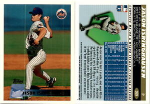 Jason Isringhausen 1996 Topps Baseball Card 369  New York Mets