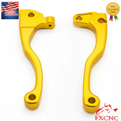 For Yamaha TT350 1986-1987 XT350 1985-2000 Front Disc Brake Levers FXCNC Handle - Image 1 of 4