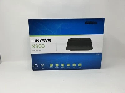 Linksys E1200 300 Mbps 4-Port 10/100 Wireless N Router - Image 1 of 4