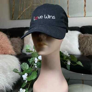LOVE WINS ❤️ womans BASEBALL CAP - Picture 1 of 5
