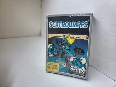 NEW W/Creased box CBS  SCHTROUMPFS SMURF Gargamel's Castle Colecovision #M12 - Image 1 of 4