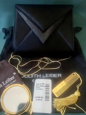 JUDITH LEIBER SOBRE HOMBRO/BOLSO CLUTCH ACCESORIOS PRECIO ORIGINAL Foto 1 de 4