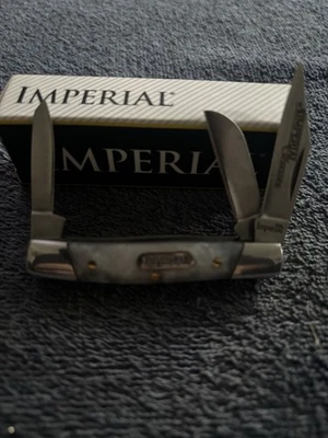 Navaja de bolsillo Imperial Schrade Cracked Ice Small Stockman 2 5/8" IMP14 Foto 1 de 4