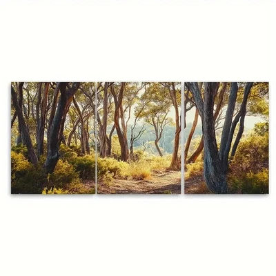 3pcs Margaret River Australia Landscape Wall Art Canvas Framed 50x70cm - Image 1 of 2