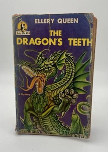 Pocket Book 459 - THE DRAGON'S TEETH - Ellery Queen 1947 First Printing Vintage - Picture 1 of 2
