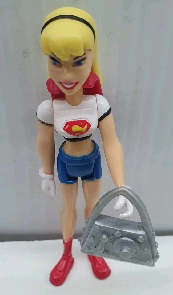 Mattel Dc Super Heroes Justice League Supergirl 3.5" Action Figure 2005 Cape Bag - image 1 of 4
