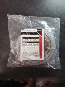 Jackson Supplies 10 Fuß Edelstahl Versorgung Messing Stop T-Stück - Bild 1 von 4