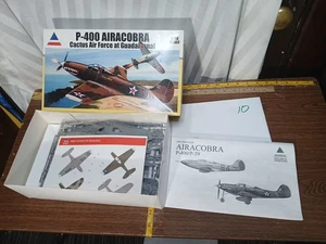 Accurate Miniatures P-400 Airacobra Guadalcanal 1/48 S Modelo Kit Nº 0407 Nuevo - Imagen 1 de 3