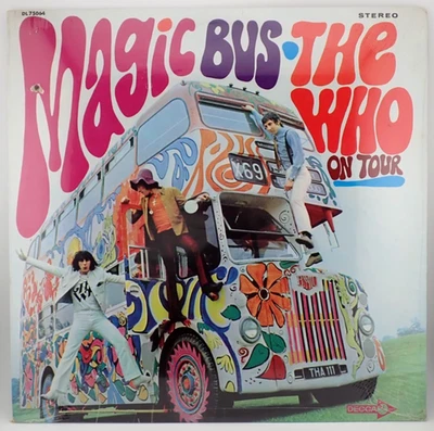 THE WHO, Vintage 1968 "SEALED"  MAGIC BUS original stereo  DL75064 LP-213 - Image 1 of 4