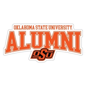 Oklahoma State Cowboys Laser Cut Alumni Naklejka winylowa / magnes - Zdjęcie 1 z 1