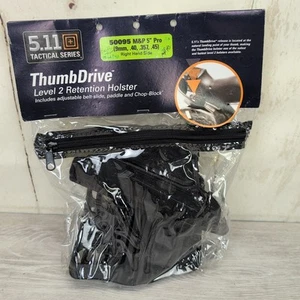 5.11 Tactical 50095 M&P 5" Pro Thumb Drive Level 2 Retention Holster Right Hand  - Picture 1 of 7