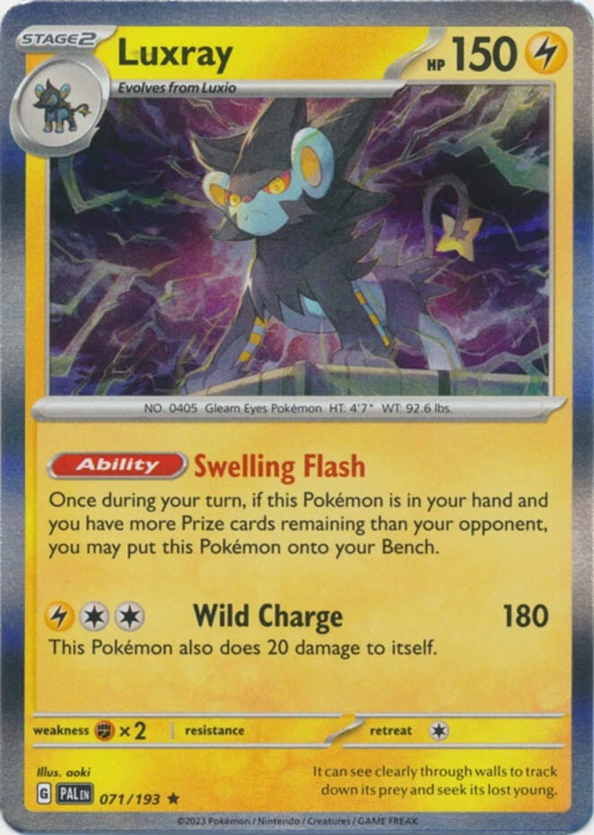Luxray - 071/193 - Holo Rare - Near Mint - Image 1 of 1