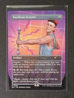 MTG Isochron Scepter (R 0009) Borderless Non-foil SLC: An Encyclopedia Of Magic  - Image 1 of 2