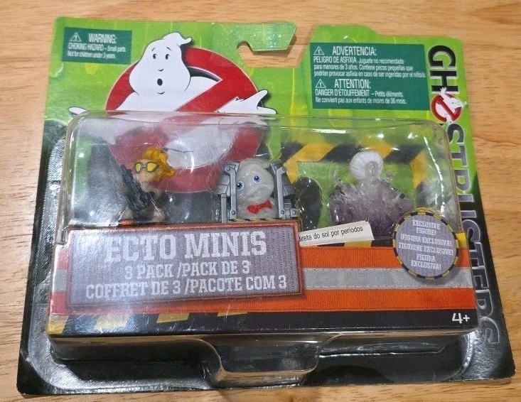 Ghostbusters Jillian Rowan in Trap and Gertrude Ghost Mini Figure 3pack