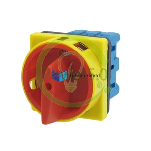JHD11-25A Rotary Cam 6 Terminals On/Off Position Universal Changeover Switch 1PC - Picture 1 of 2