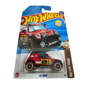 Hot Wheels Lil' Roar Red #203 Mainline 2025 Case K Safari Mode - Picture 1 of 2