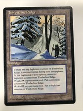 MTG Timberline Ridge Ice Age Regular Rare