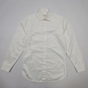 Anne Valerie Hash x Cartier Mens Shirt White 14'' /37 Cotton Button Up