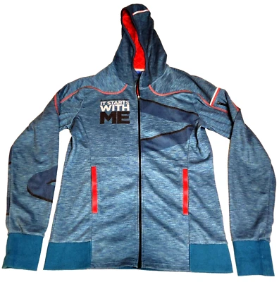 Primal Mens Wear Cycling Jacket Sz M Blue American Diabetes It Starts with Me - Image 1 of 4