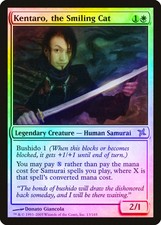 Kentaro, the Smiling Cat FOIL Betrayers of Kamigawa HEAVILY PLD CARD ABUGames
