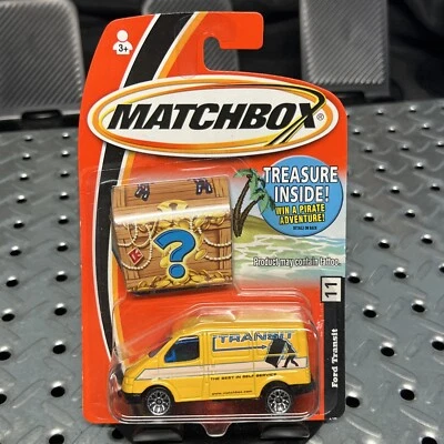 Matchbox Ford Transit Moving Van #11 Treasure Hunt Prize Inside Treasure Chest - Image 1 of 4