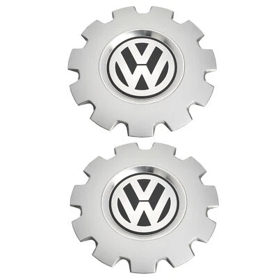 NEW 2002-2010 VW Volkswagen Beetle Center Cap Replacement Set Of 2 GENUINE OEM - Изображение 1 из 3