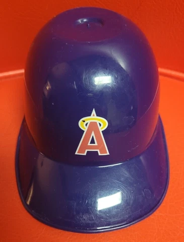 VTG Logo 80s 90s Anaheim LA Angels Throwback Sundae Mini Batting Helmet MLB Cover