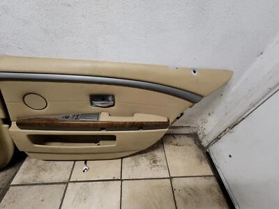 BMW E65 750I 745i 2003 2004 2005 2006 2007 2008 panel de puerta interior derecho Foto 1 de 2