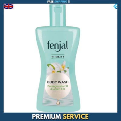 Fenjal Vitality Body Wash Pomegarante Oil & Green Tea, 200 ml
