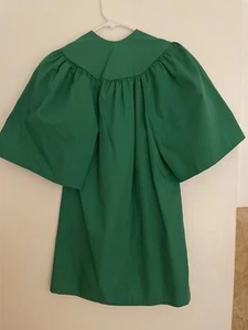 Rhyme University Childrens/Kids Graduation Gown Nursery/Daycare Size Small Green - Picture 1 of 5