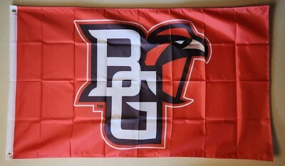 Bowling Green Falcons NCAA Football Flag Double Side Print 3x5 Ft W/ Grommets - Image 1 of 3