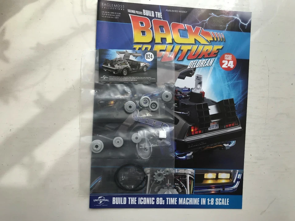 1:8 Scala Eaglemoss Ritorno Al Futuro Costruire il Proprio Delorean Problema 24 - Immagine 1 di 1