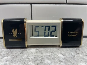 Vintage Americain Airlines American Eagle Alarm Clock Clear Screen Transformable - Picture 1 of 7