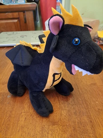 Pittsburgh Pirates Plush Dragon Stuffed MLB Foco Black Yellow 9" Baseball Cover