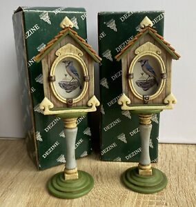 Vintage Picture Frame in Shape of Bird House / Table x 2. Dezine. 2003. Unusual